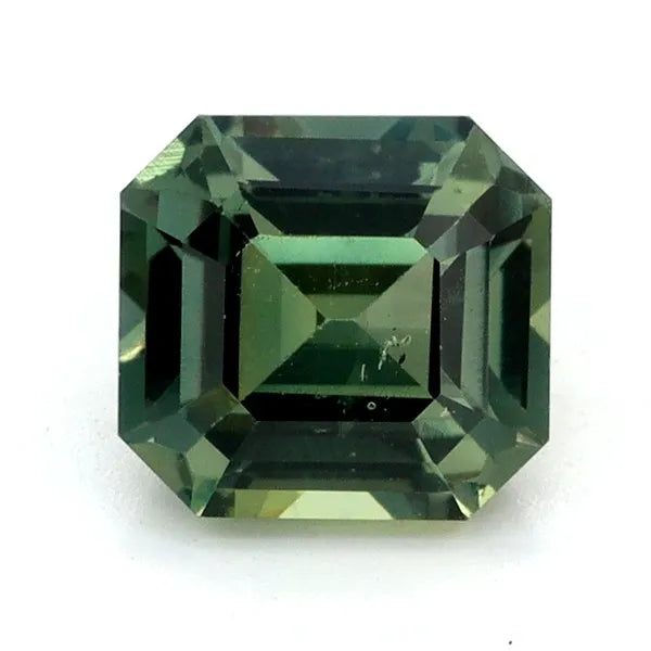 1.21ct Emerald Natural Sapphire (Colour Green, Clarity Slightly Included, Cut Faceted)