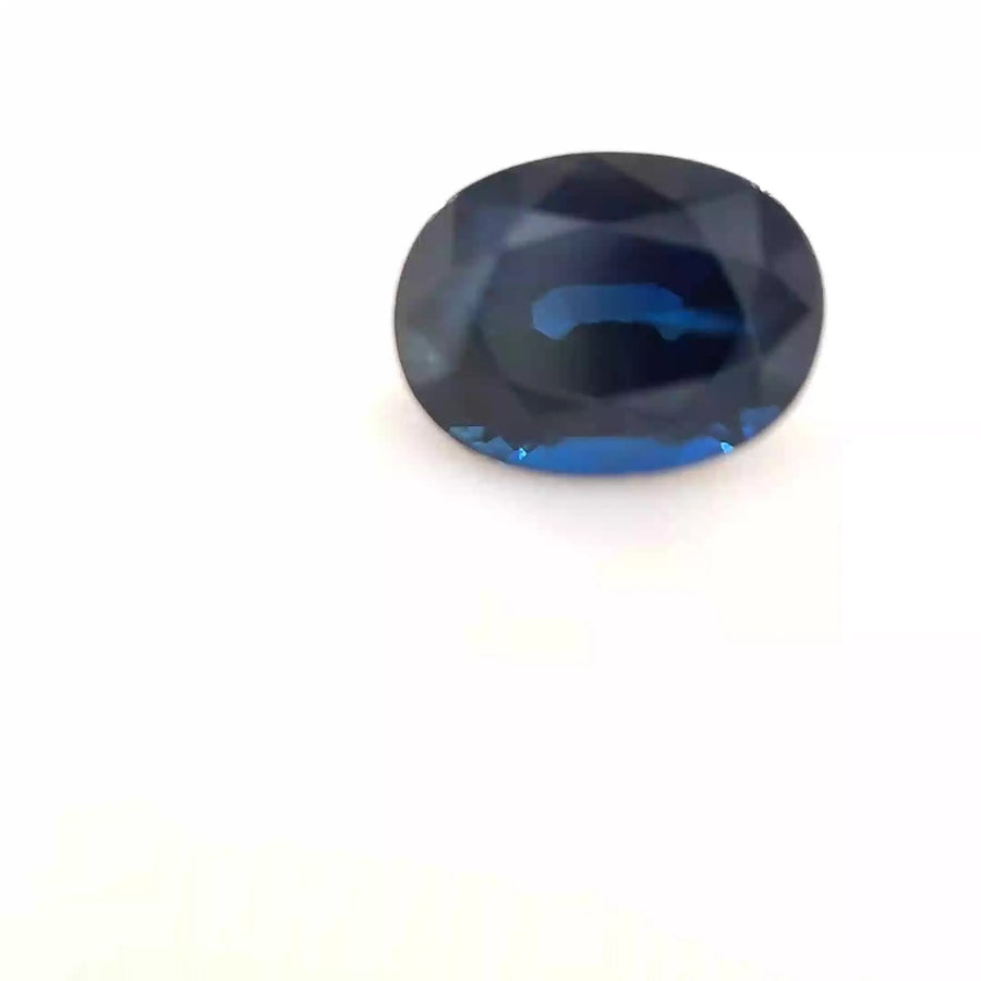 1.23ct Oval Natural Sapphire (Colour Blue, Clarity Eye Clean, Cut Faceted)