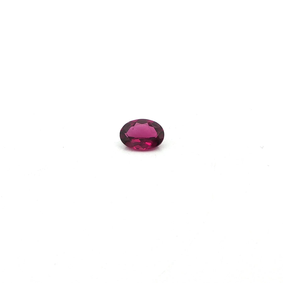 1.25ct Oval Natural Garnet (Colour Purple, Clarity Slightly Included, Cut Faceted)