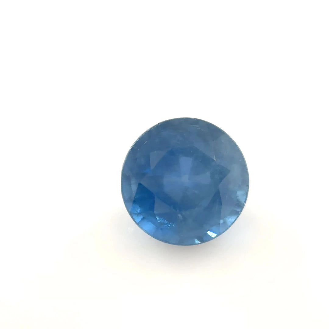 1.30ct Round Natural Sapphire (Colour Blue, Clarity Eye Clean, Cut Faceted)