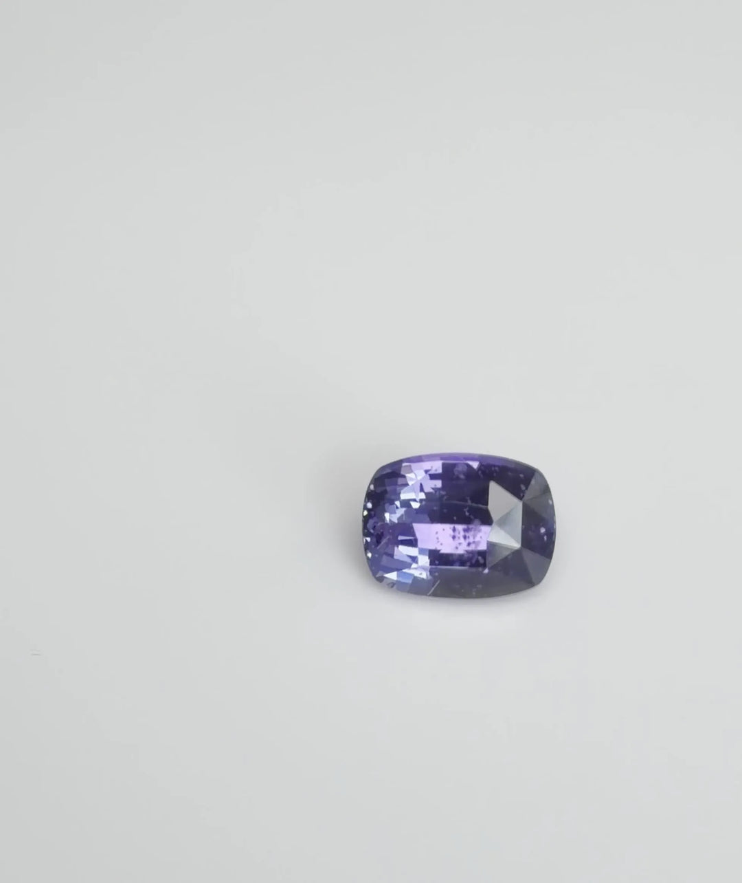 1.33ct Cushion Natural Sapphire (Colour Purple, Clarity Slightly Included, Cut Step)