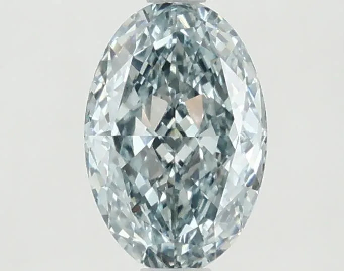 1.33ct Oval Lab Grown Diamond (Colour Fancy Vivid Blue, Clarity VS1, Uncertified)