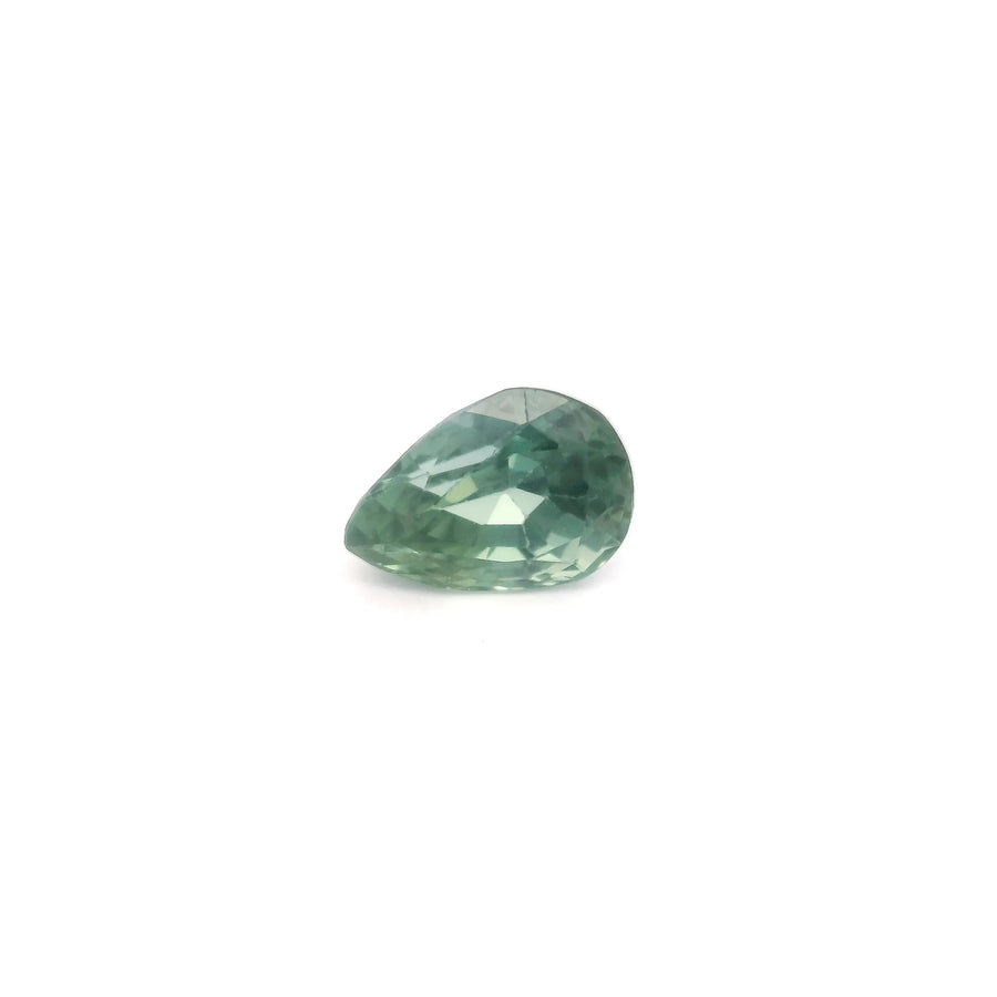 1.34ct Pear Natural Sapphire (Colour Teal, Clarity Eye Clean, Cut Faceted)