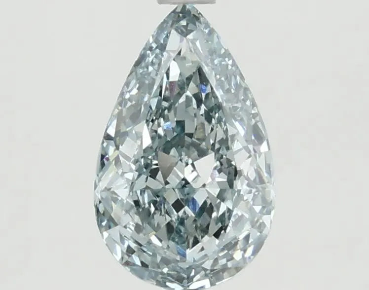 1.36ct Pear Lab Grown Diamond (Colour Fancy Vivid Blue, Clarity VS1, Uncertified)