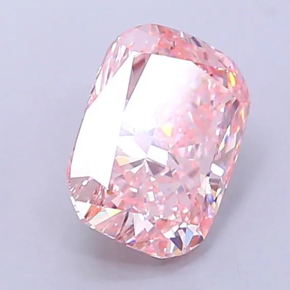 1.41ct Cushion modified Lab Grown Diamond (Colour Fancy Intense Pink, Clarity VVS2, IGI Certified)