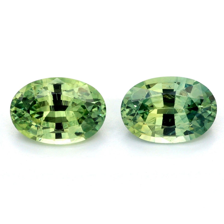 1.41ct Oval Natural Sapphire (Colour Green, Clarity Eye Clean, Cut Faceted)