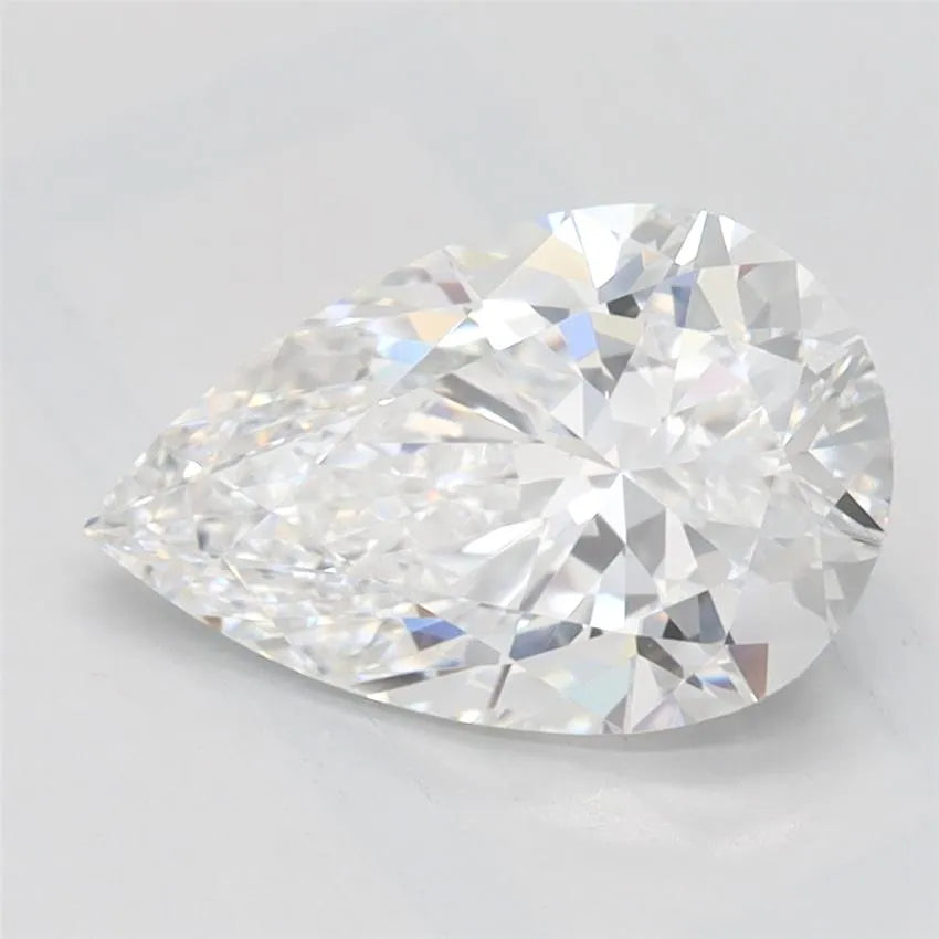 1.50ct Pear Lab Grown Diamond (Colour D, Clarity VVS1, IGI Certified)