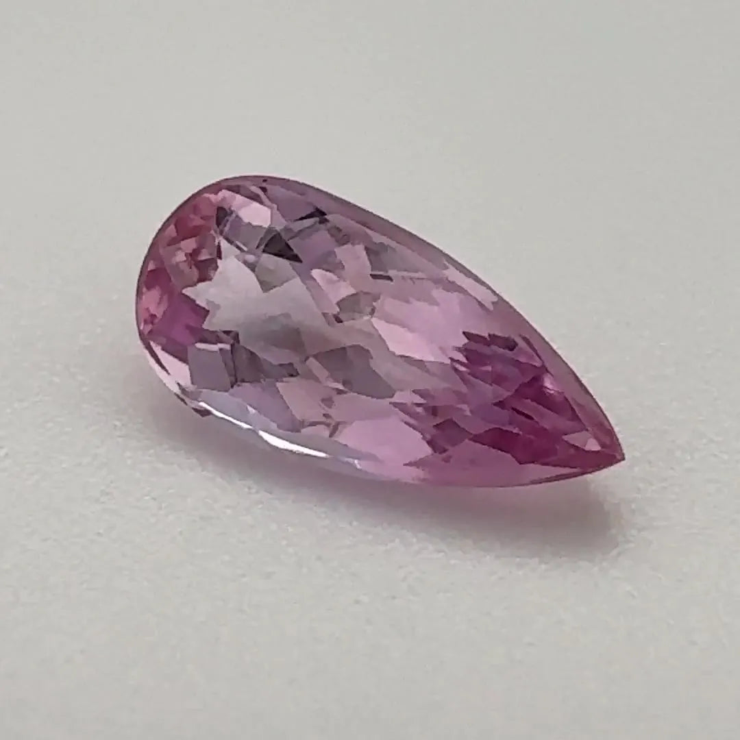 1.50ct Pear Natural Topaz (Colour Pink, Clarity Eye Clean, Cut Faceted)