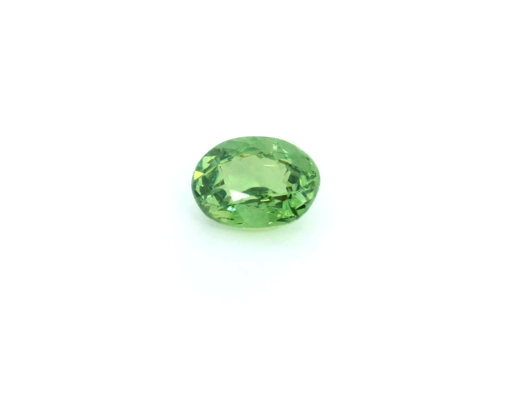 1.51ct Oval Natural Garnet (Colour Green, Clarity Eye Clean, Cut Faceted)