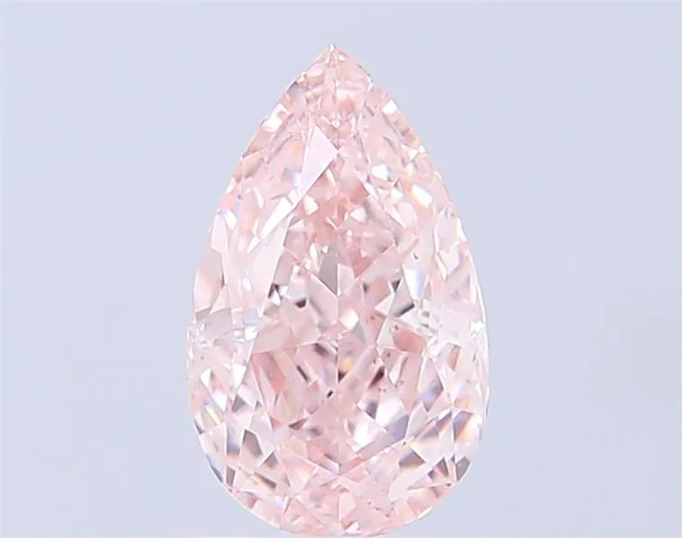 1.51ct Pear Lab Grown Diamond (Colour Fancy Pink, Clarity VS1, IGI Certified)