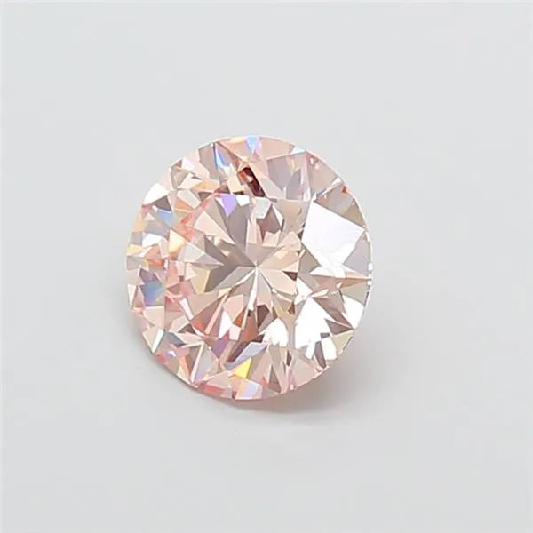1.51ct Round Lab Grown Diamond (Colour Fancy Light Pink, Clarity VS1, Cut ID, IGI Certified)