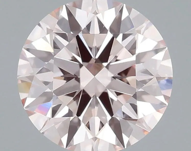 1.51ct Round Lab Grown Diamond (Colour Fancy Pink, Clarity VVS2, Cut ID, IGI Certified)