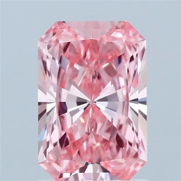 1.52ct Radiant Lab Grown Diamond (Colour Fancy Vivid Pink, Clarity VVS2, IGI Certified)