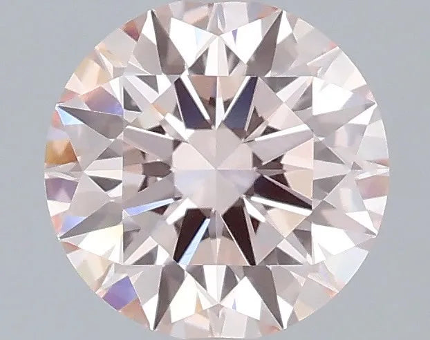 1.54ct Round Lab Grown Diamond (Colour Fancy Pink, Clarity VVS2, Cut ID, IGI Certified)