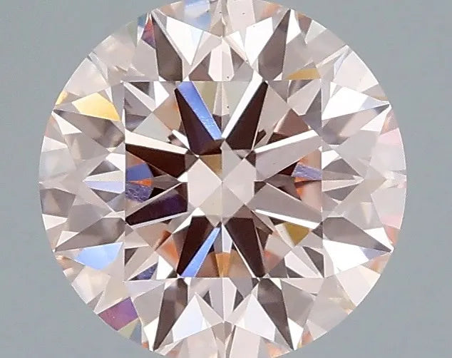 1.55ct Round Lab Grown Diamond (Colour Fancy Pink, Clarity VS1, Cut ID, IGI Certified)