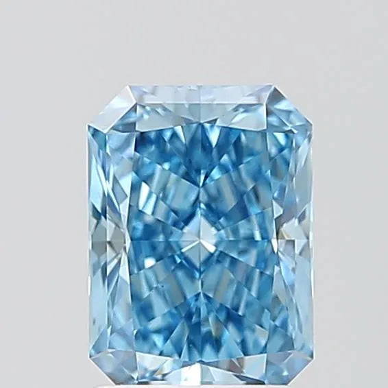 1.56ct Radiant Lab Grown Diamond (Colour Fancy Vivid Blue, Clarity VS1, IGI Certified)