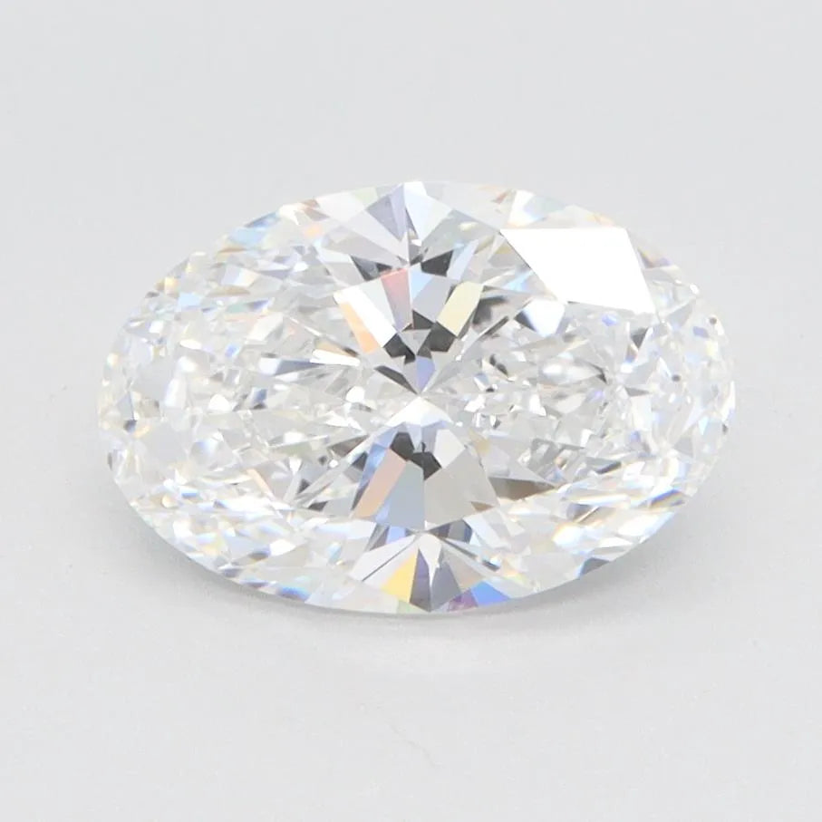 1.58ct Oval Lab Grown Diamond (Colour D, Clarity IF, IGI Certified)