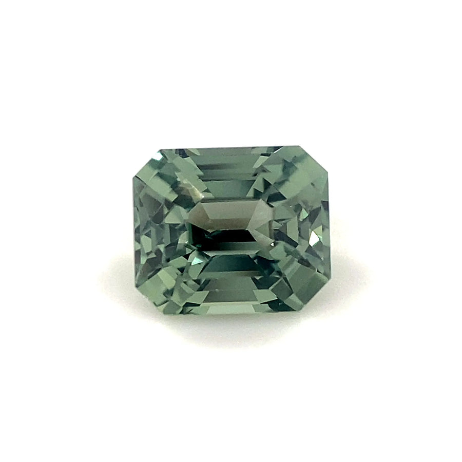 1.62ct Emerald Natural Sapphire (Colour Green, Clarity Eye Clean, Cut Faceted)