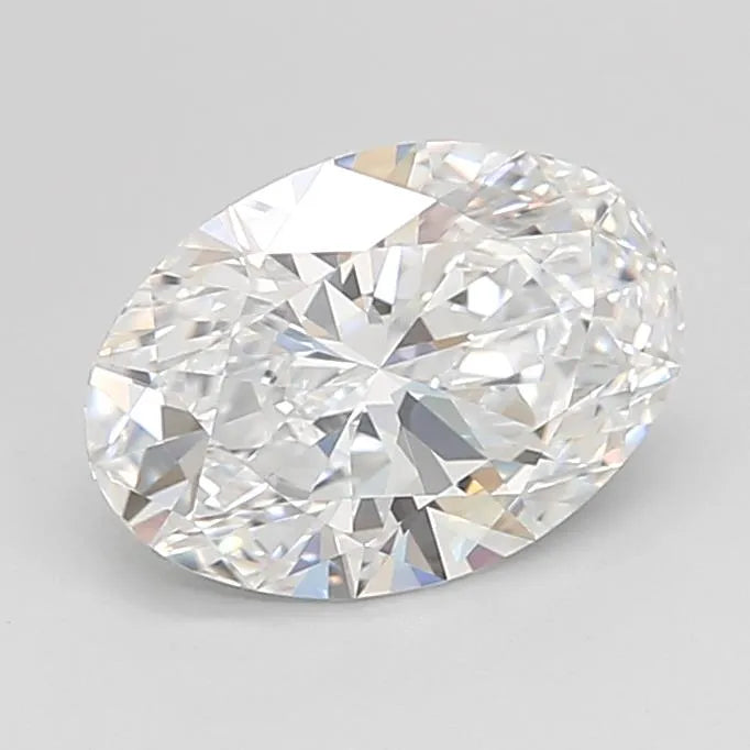 1.62ct Oval Lab Grown Diamond (Colour D, Clarity VVS1, Cut EX, IGI Certified)