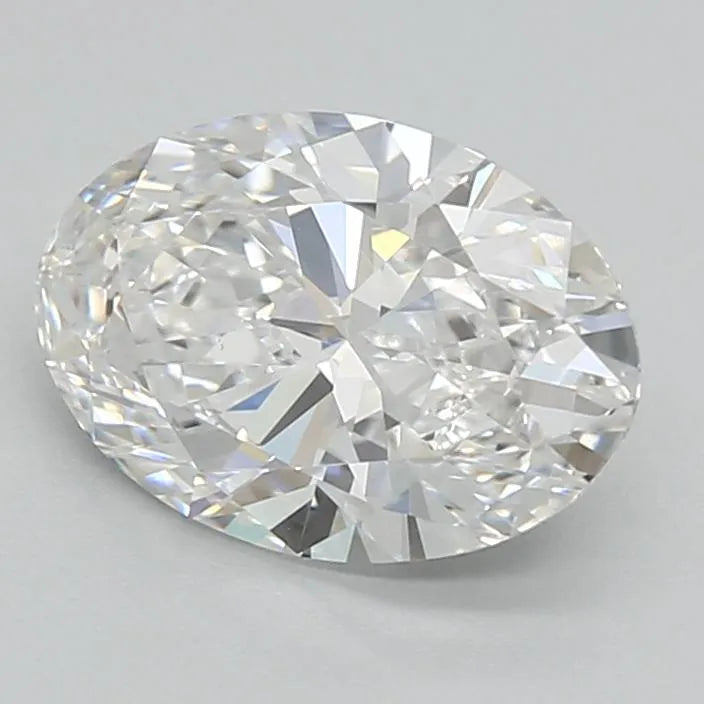 1.63ct Oval Lab Grown Diamond (Colour E, Clarity VVS2, Cut EX, IGI Certified)