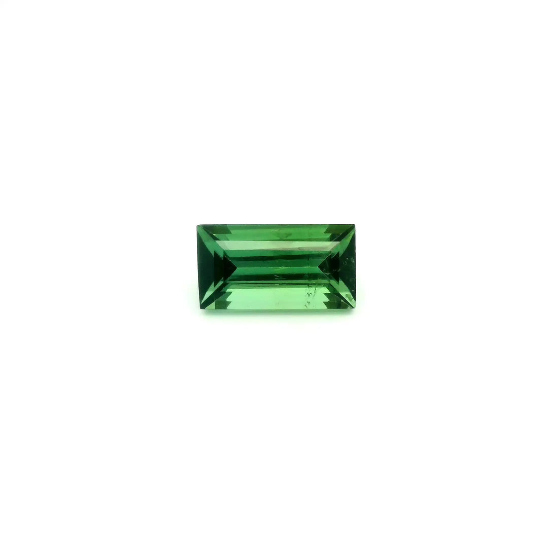 1.65ct Rectangular Natural Tourmaline (Colour Green, Clarity Slightly Included, Cut Step)