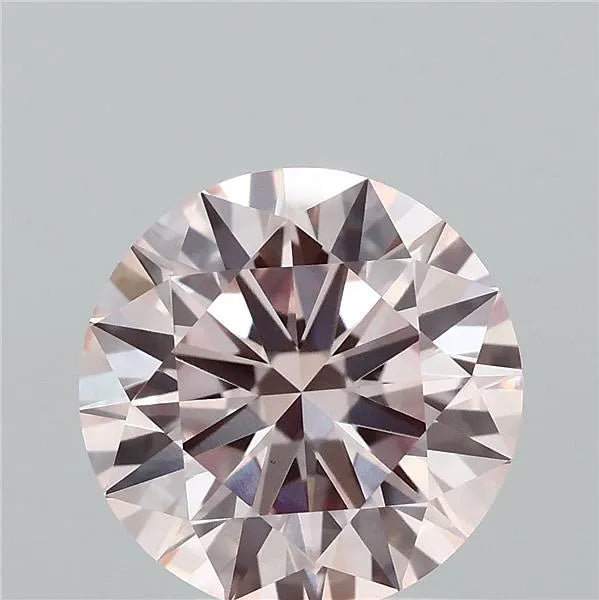 1.67ct Round Lab Grown Diamond (Colour Fancy Pink, Clarity VS1, Cut ID, IGI Certified)