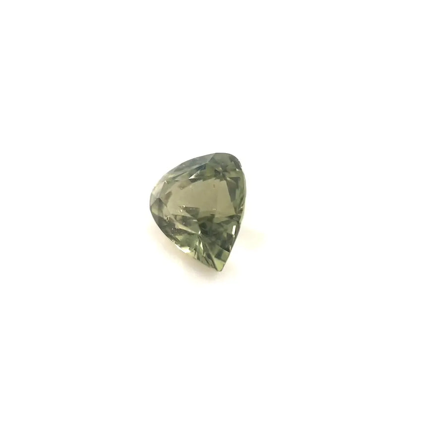 1.69ct Pear Natural Sapphire (Colour Green, Clarity Eye Clean, Cut Faceted)