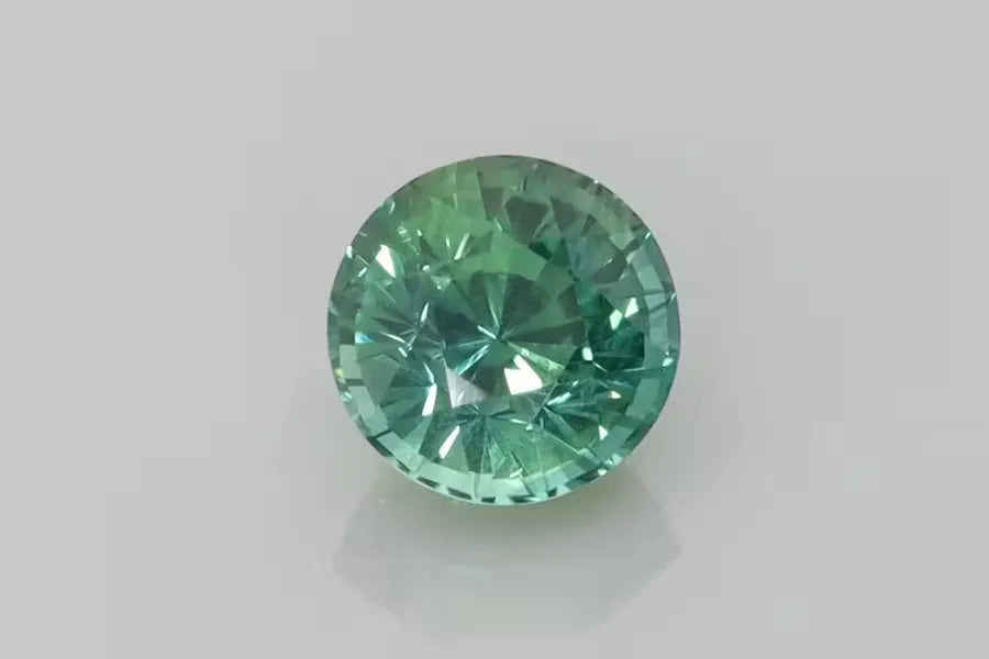 1.72ct Round Natural Sapphire (Colour Teal, Clarity Eye Clean, Cut Faceted)
