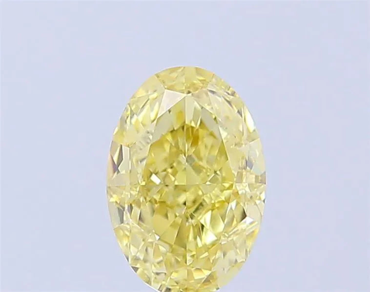 1.77ct Oval Lab Grown Diamond (Colour Fancy Intense Yellow, Clarity VVS2, IGI Certified)
