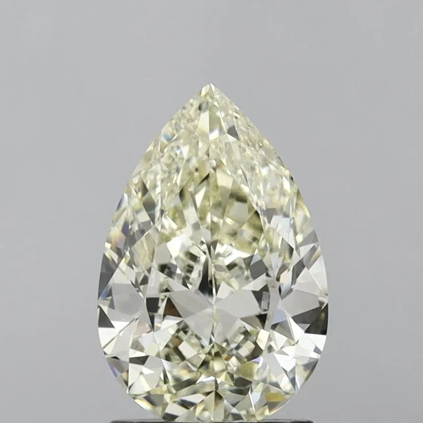 1.87ct Pear Natural Diamond (Colour M, Clarity IF, Cut VG, IGI Certified)