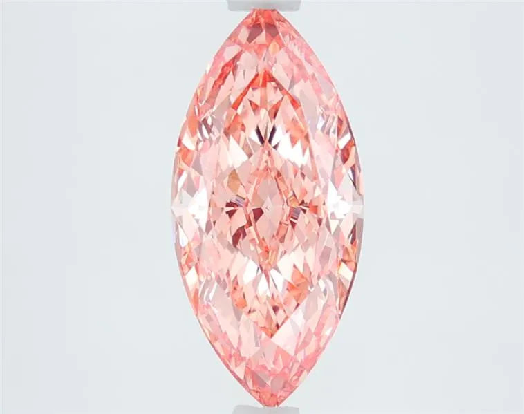 1.94ct Marquise Lab Grown Diamond (Colour Fancy Intense Pink, Clarity VVS2, IGI Certified)