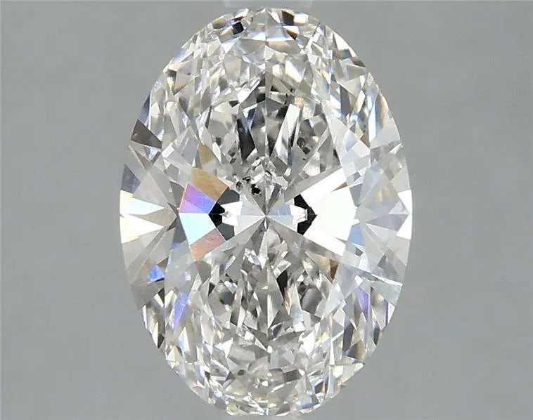 1.96ct Oval Lab Grown Diamond (Colour F, Clarity SI1, IGI Certified)