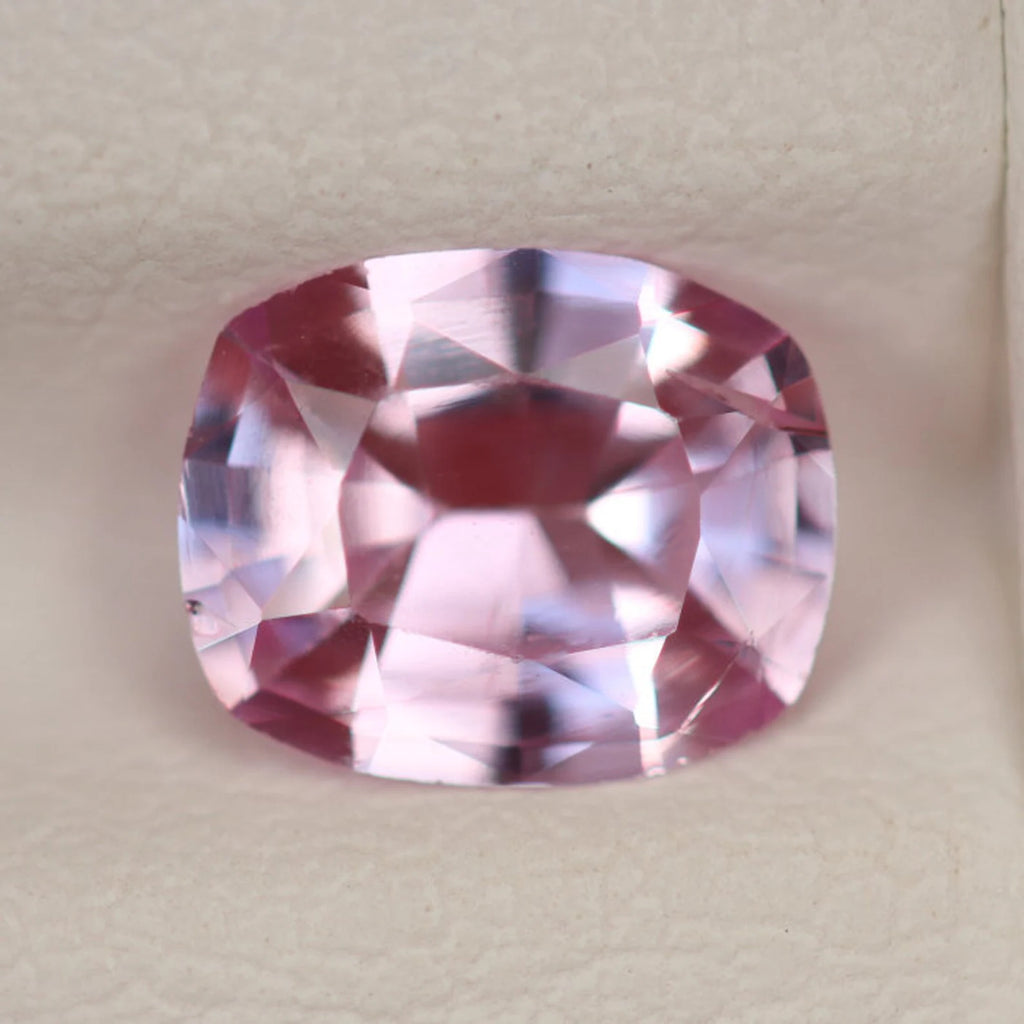 1.06 Ct Cushion Pink Sapphire, 7.2mm x 5.9mm x 3.1mm By Valley Rose