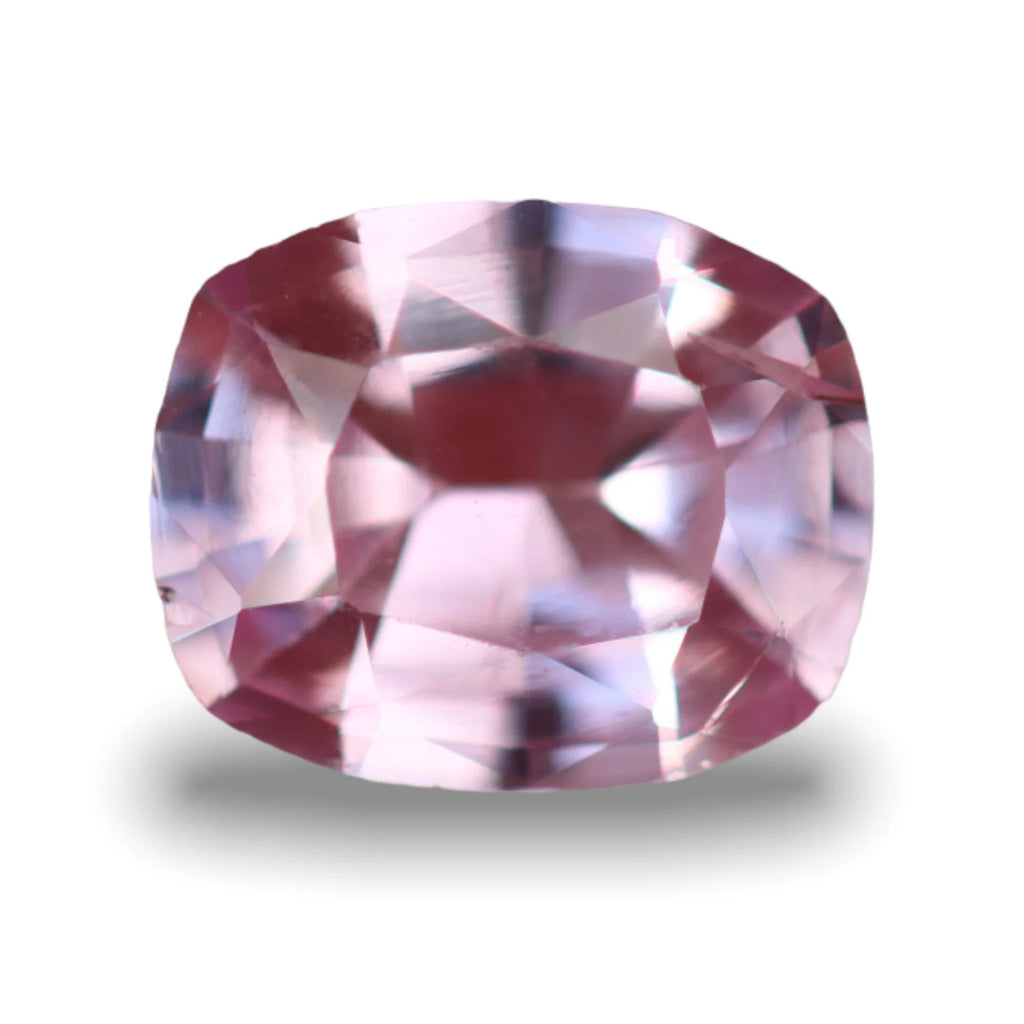 1.06 Ct Cushion Pink Sapphire, 7.2mm x 5.9mm x 3.1mm By Valley Rose
