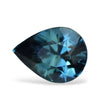 1.14 Ct Pear Cut Teal Sapphire, 7.5mm x 5.6mm x 3.9mm By Valley Rose