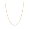 1.2mm Cable Chain Necklace, 14K Fairmined Gold