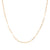 2.6mm Paper Clip Chain Necklace, 14K Fairmined Gold