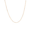 0.9mm Cable Chain Necklace, 14K Fairmined Gold