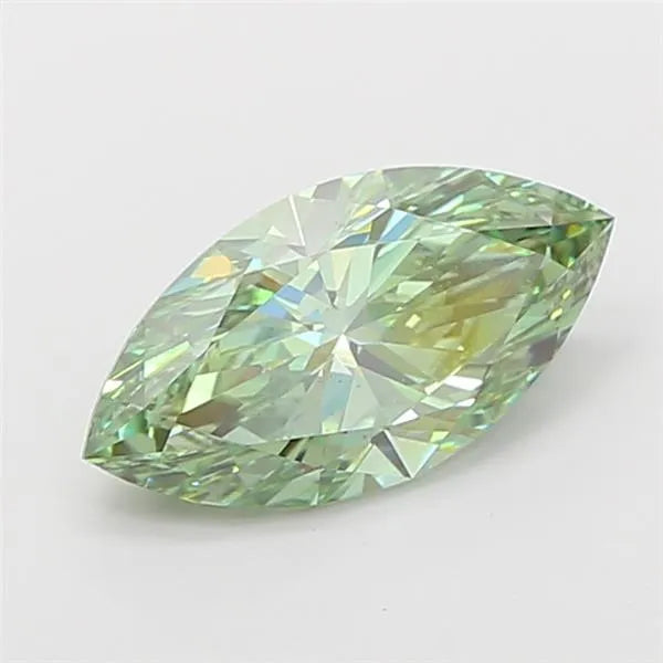 2.00ct Marquise Lab Grown Diamond (Colour Fancy Vivid Green, Clarity VS1, IGI Certified)