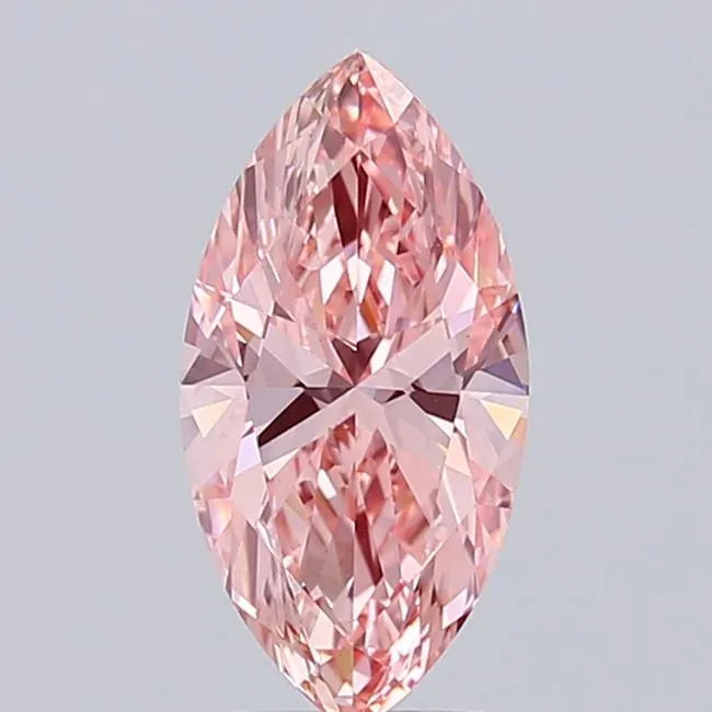 2.00ct Marquise Lab Grown Diamond (Colour Fancy Vivid Pink, Clarity VS1, IGI Certified)