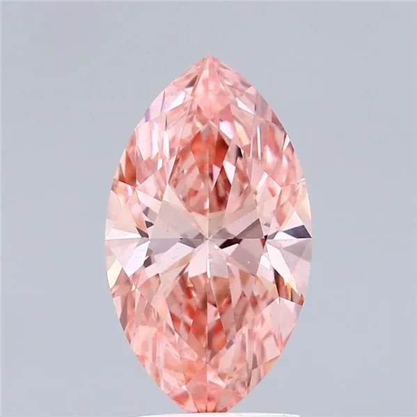 2.00ct Marquise Lab Grown Diamond (Colour Fancy Vivid Pink, Clarity VS1, IGI Certified)