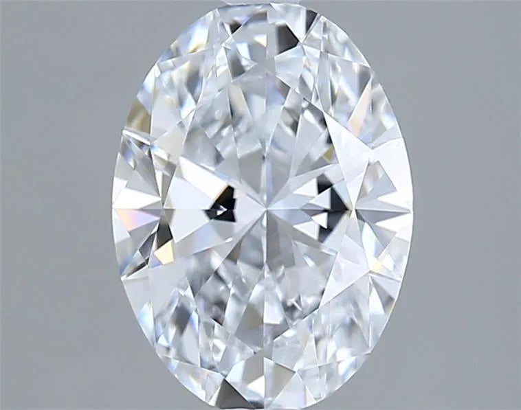 2.00ct Oval Lab Grown Diamond (Colour D, Clarity VVS1, IGI Certified)