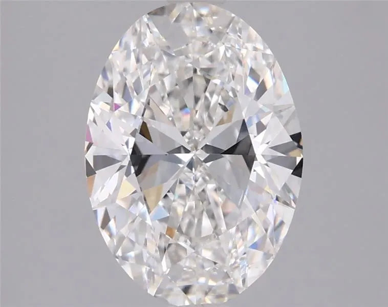 2.00ct Oval Lab Grown Diamond (Colour F, Clarity VVS2, IGI Certified)