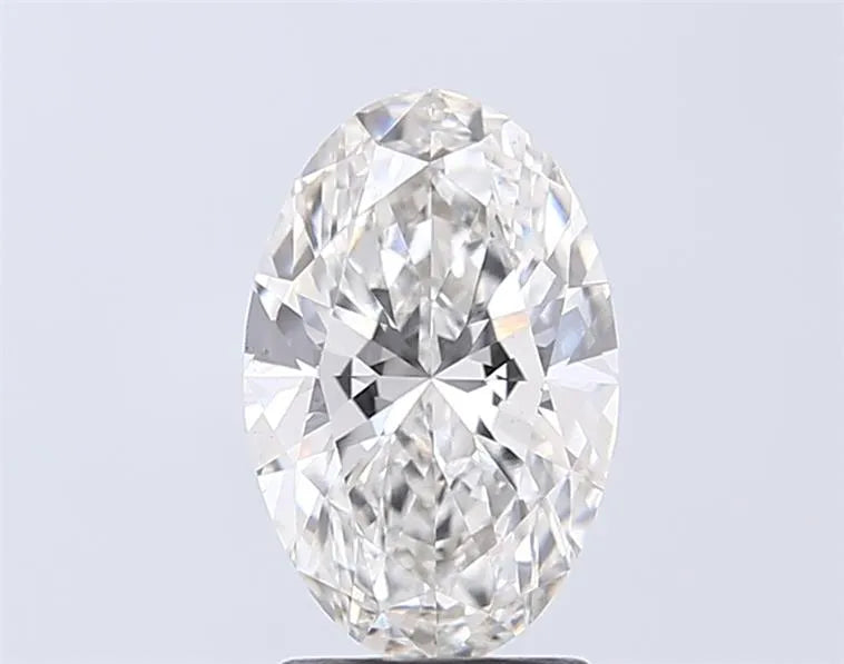 2.00ct Oval Lab Grown Diamond (Colour G, Clarity VS2, IGI Certified)
