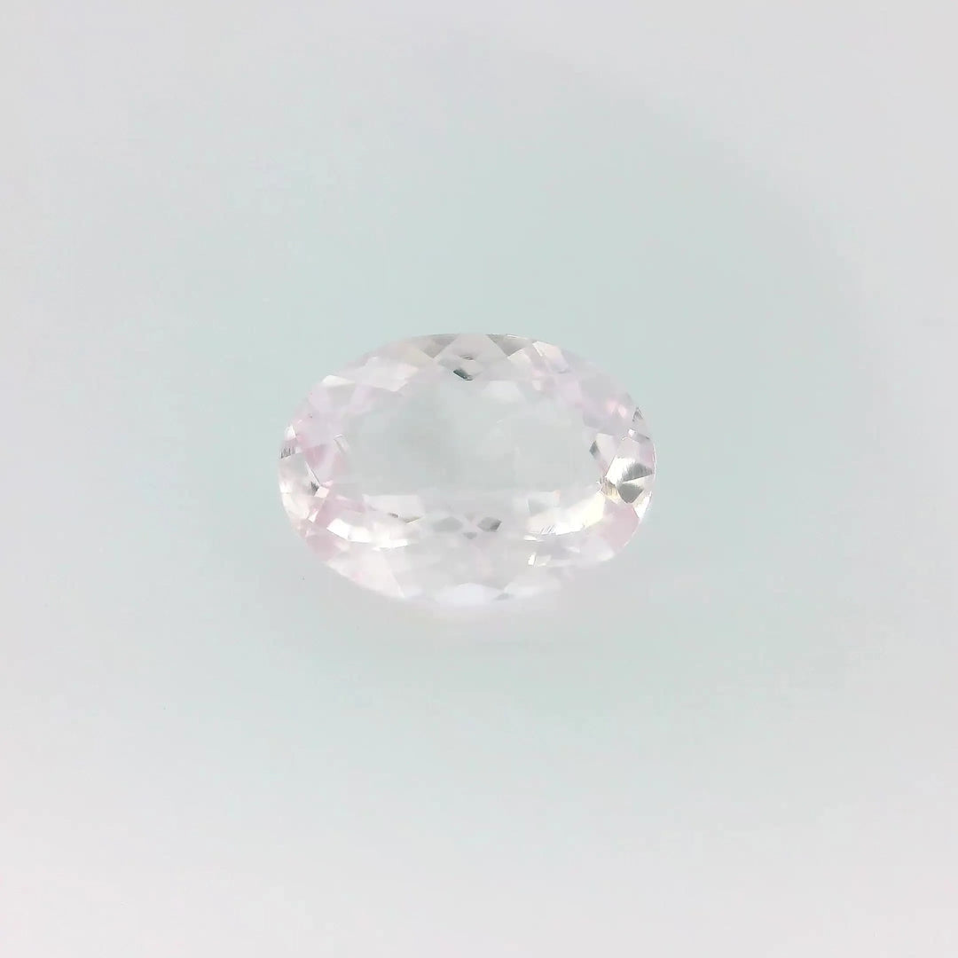 2.00ct Oval Natural Morganite (Colour Pink, Clarity Eye Clean, Cut Faceted)