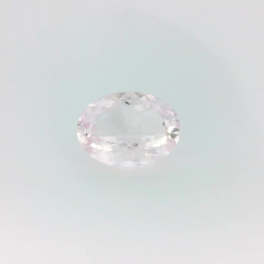 2.00ct Oval Natural Morganite (Colour Pink, Clarity Eye Clean, Cut Faceted)