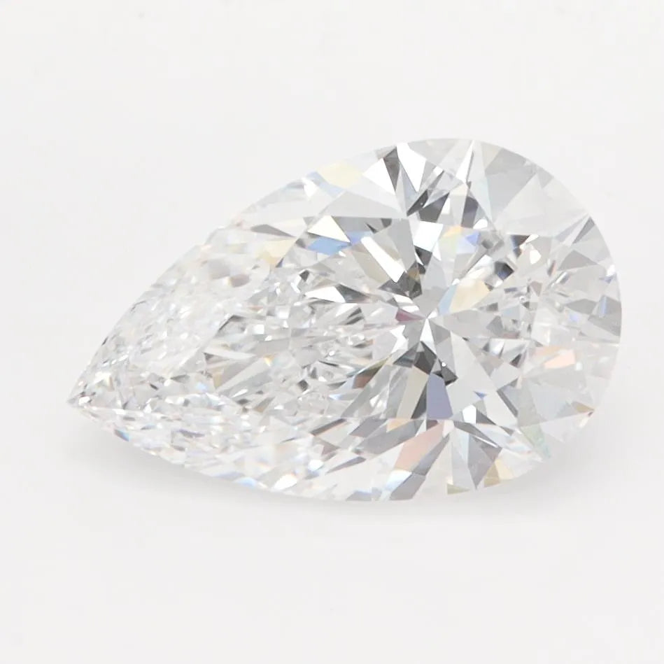 2.00ct Pear Lab Grown Diamond (Colour D, Clarity IF, IGI Certified)