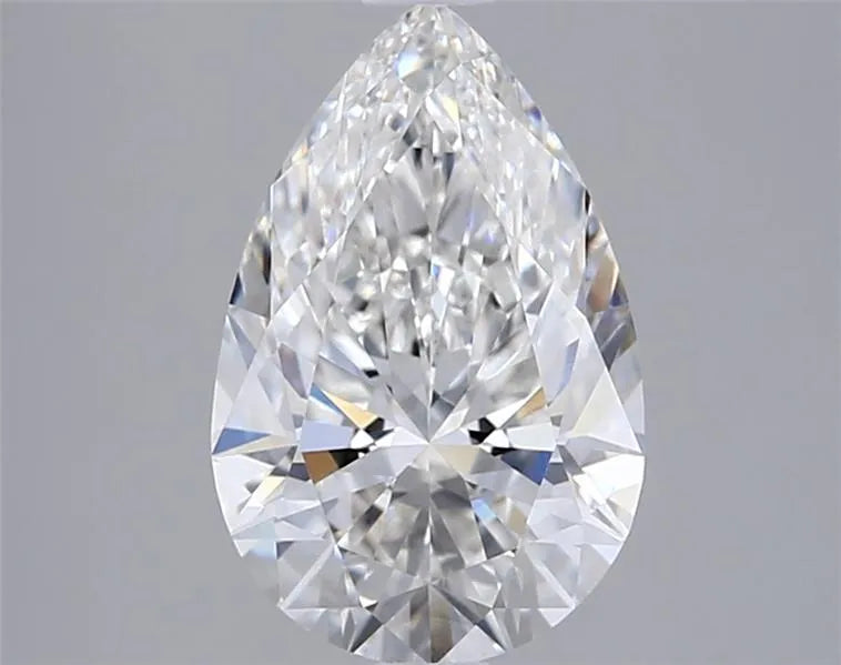 2.00ct Pear Lab Grown Diamond (Colour F, Clarity VVS2, IGI Certified)