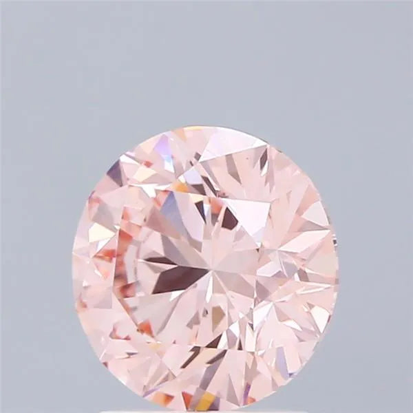 2.00ct Round Lab Grown Diamond (Colour Fancy Intense Pink, Clarity VVS2, Cut ID, IGI Certified)