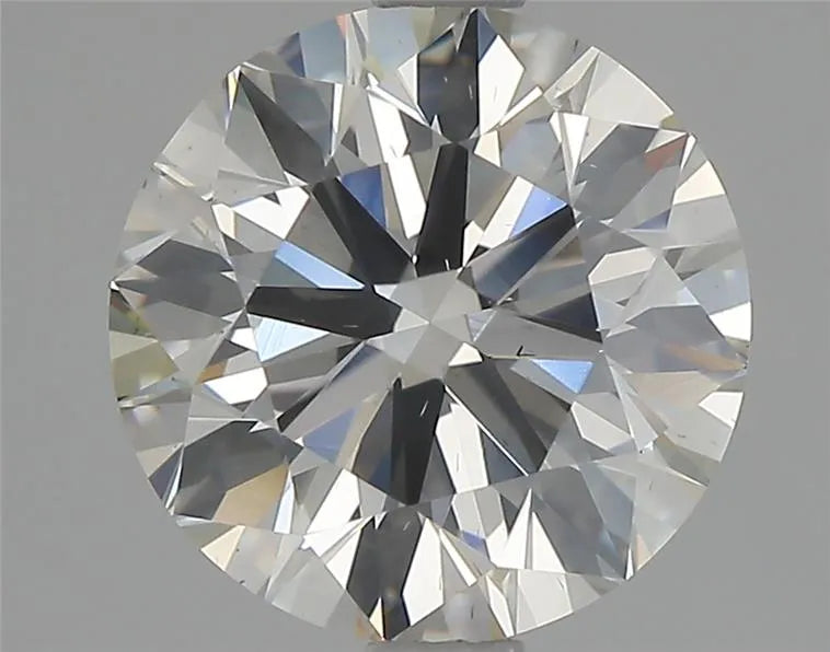 2.00ct Round Natural Diamond (Colour Faint Gray, Clarity VS2, Cut EX, GIA Certified)